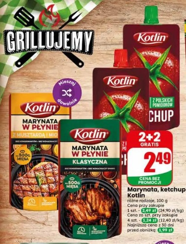 Marynata, ketchup Kotlin