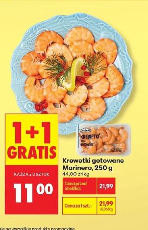 Krewetki gotowane Marinero
