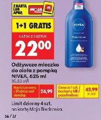 Odżywcze mleczko do ciała z pompką Nivea