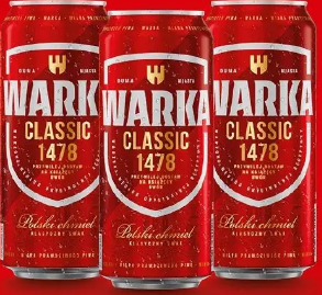Piwo Warka Jasne Pełne