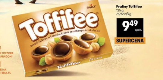 Praliny Toffifee