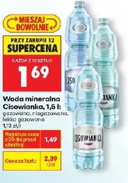 Woda mineralna Cisowianka