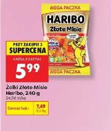 Żelki Złote Misie Haribo