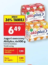 Jogurt owocowy Aktiplus