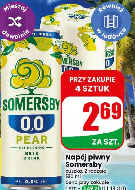 Napój piwny Somersby