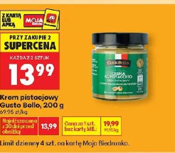 Krem pistacjowy Gusto Bello