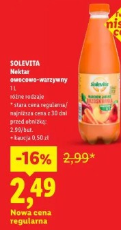Solevita Nektar owocowo-warzywny