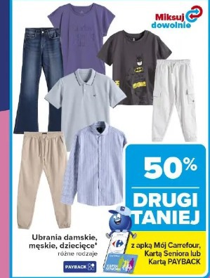 Ubrania damskie, męskie, dziecięce