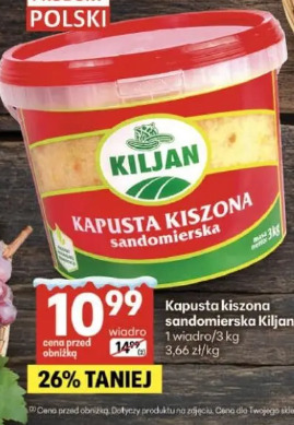 Kiljan kapusta kiszona sandomierska