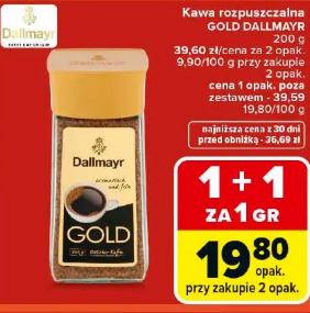 Kawa rozpuszczalna Gold Dallmayr