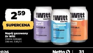 Napój gazowany Dr Witt