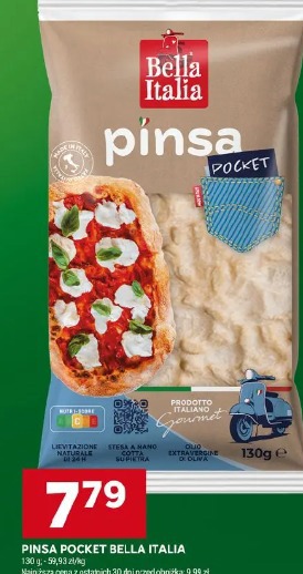 Pinsa Pocket Bella Italia