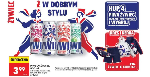 Piwo 0% Żywiec