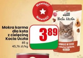 Mokra karma dla kota z cielęciną Kocia Uczta