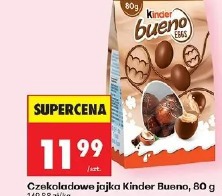 Czekoladowe jajka Kinder Bueno