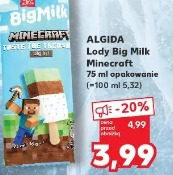 Algida Lody Big Milk Minecraft