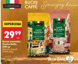 Kawa ziarnista Gusto Bello