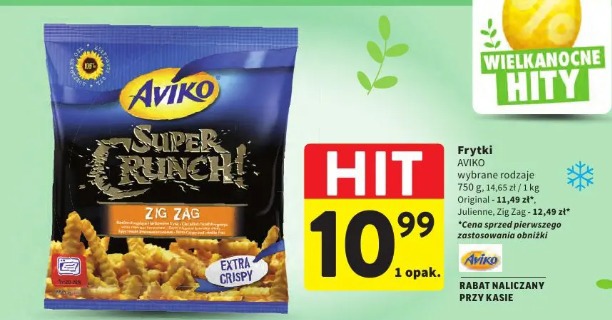 Frytki AVIKO wybrane rodzaje