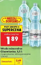 Woda mineralna Cisowianka