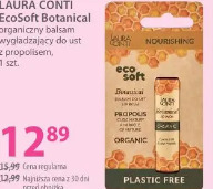 Laura Conti EcoSoft Botanical organiczny balsam wygładzający do ust z propolisem