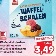 K-Classic Extra Knusprige Waffel-Schalen