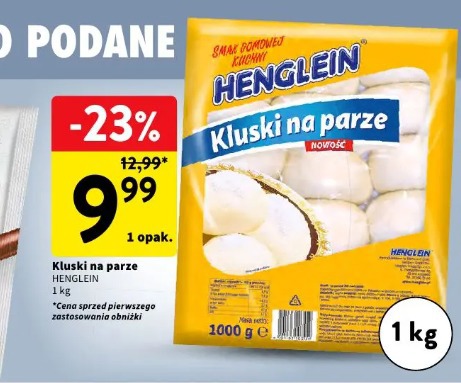 Kluski na parze Henglein