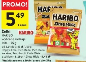 Żelki Haribo Złote Misie