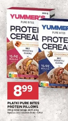 Płatki pure bites protein pillows Yummer's