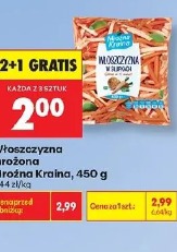Włoszczyzna mrożona Mroźna Kraina
