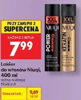 Lakier do włosów Niuqi, 400 ml