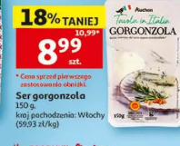 Ser gorgonzola Auchan Tavola in Italia