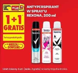 Antyperspirant w spray'u Rexona