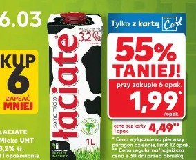 Łaciate Mleko UHT 3,2% tł.