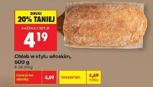 Chleb w stylu włoskim