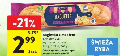 Bagietka z masłem Bakerville