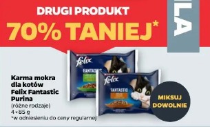 Karma mokra dla kotów Felix Fantastic Purina