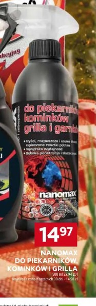 Nanomax do piekarników, kominków i grilla