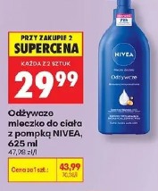 Nivea odżywcze mleczko do ciała z pompką