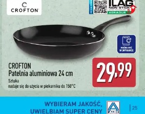 Crofton Patelnia aluminiowa 24 cm