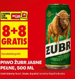 Piwo Żubr jasne pełne