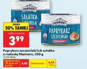 Paprykarz szczeciński lub sałatka z makrelą Marinero