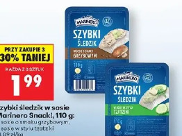 Szybki śledzik w sosie Marinero Snack