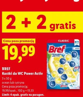 Bref Kostki do WC Power Activ