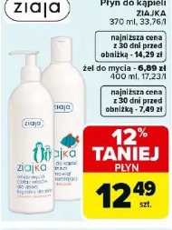 Płyn do kąpieli Ziaja