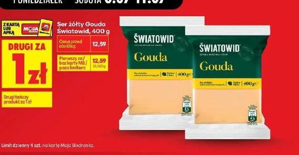 Ser żółty Gouda Światowid