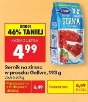 Sernik na zimno w proszku Gellwe