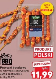 Let's BBQ Patyczki boczkowe w marynacie paprykowej