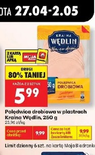 Polędwica drobiowa w plastrach Kraina Wędlin