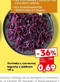 Surówka z czerwonej kapusty z jabłkiem