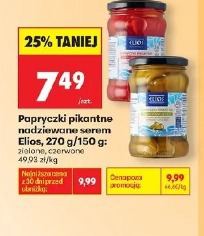 Papryczki pikantne nadziewane serem Elias